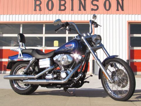 2006 Harley-Davidson  Dyna Wide Glide FXDWG  - 29,000 KM - Deep Cobalt Pearl - New Tires, Certified