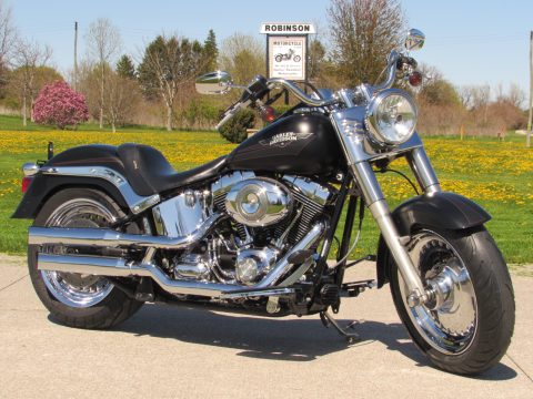 2009 Harley-Davidson Fat Boy FLSTF   - ONLY 7,000 Miles - Denim Paint - Strong Twin Cam